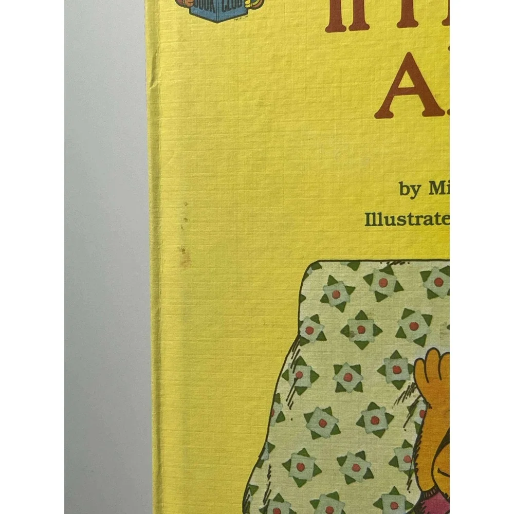 Sesame Street If‎ I Lived Alone Childrens Book Featuring Jim Henson Muppets
